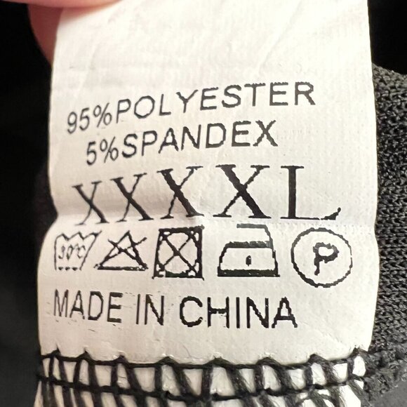 Black Lace Cocktail Party Event Dress Plus‎ Size 4XL Sheer Flare Sleeve Romantic - Picture 10 of 10